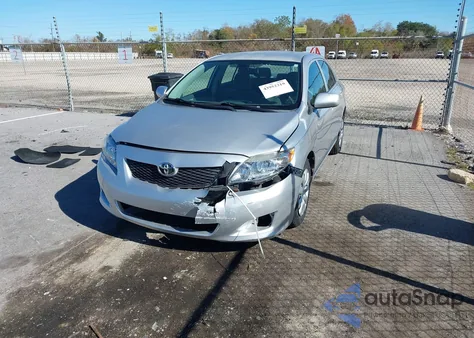 2010 Toyota Corolla S/Le/Xle from USA, damaged, VIN 1NXBU4EE8AZ333481